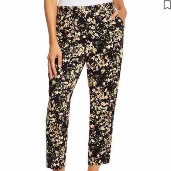 Jessica Simpson Women Multicolor Floral High Rise Ankle Pull On Size M - Picture 1 of 1